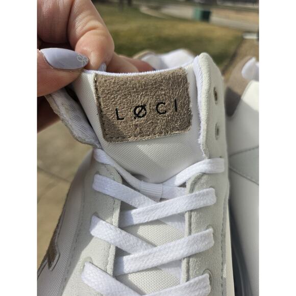 LØCI EVE High-Top Sneakers in Natural/Stone main image 5